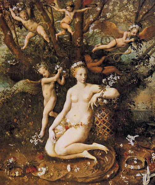 unknow artist The Triumph of Flora